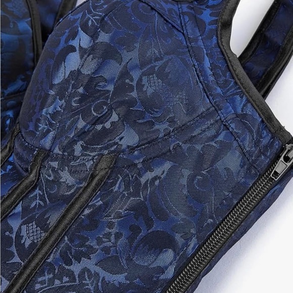 Women's Gothic Corset / Halter / Bustier with shoulder straps - Picture 5 of 7